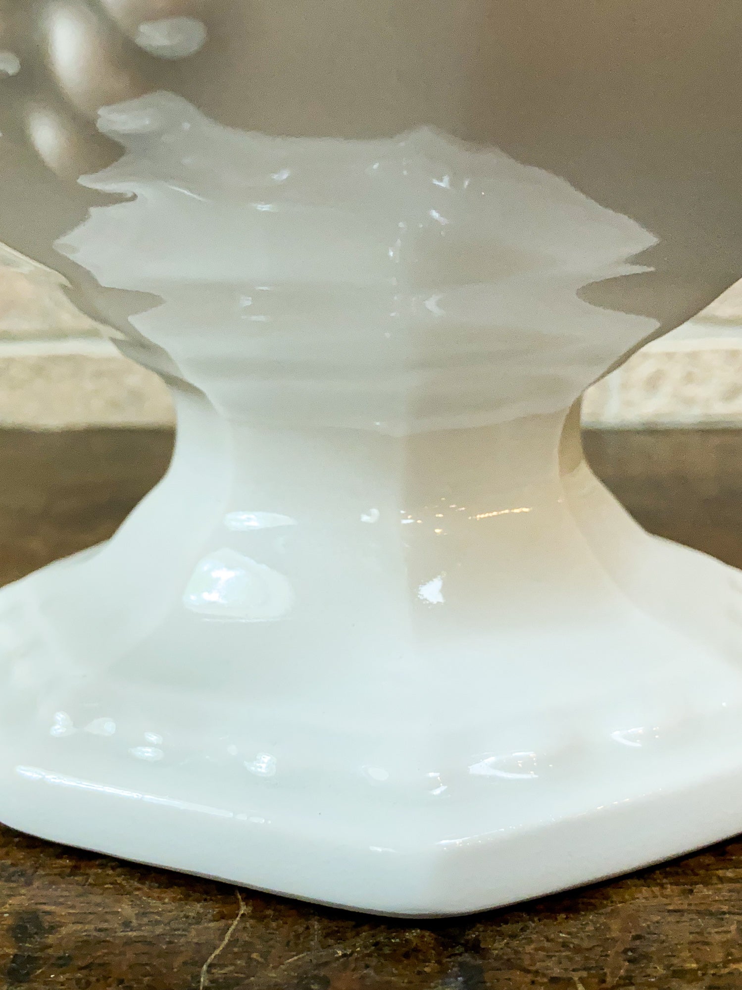 Red Cliff Ironstone Soup Tureen with Underplate, Lid, and Serving Ladle